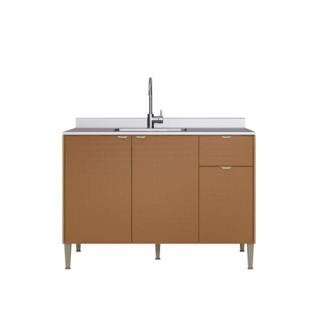 Bajo mesada Sin tapa 120 Color Marron