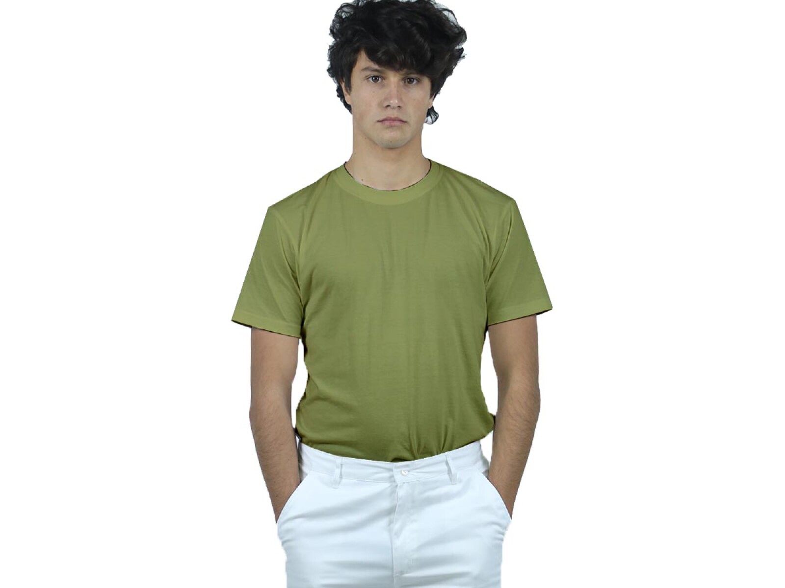 Camiseta Básica - Verde militar 