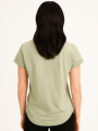 Remera Cordata Verde Grisaceo