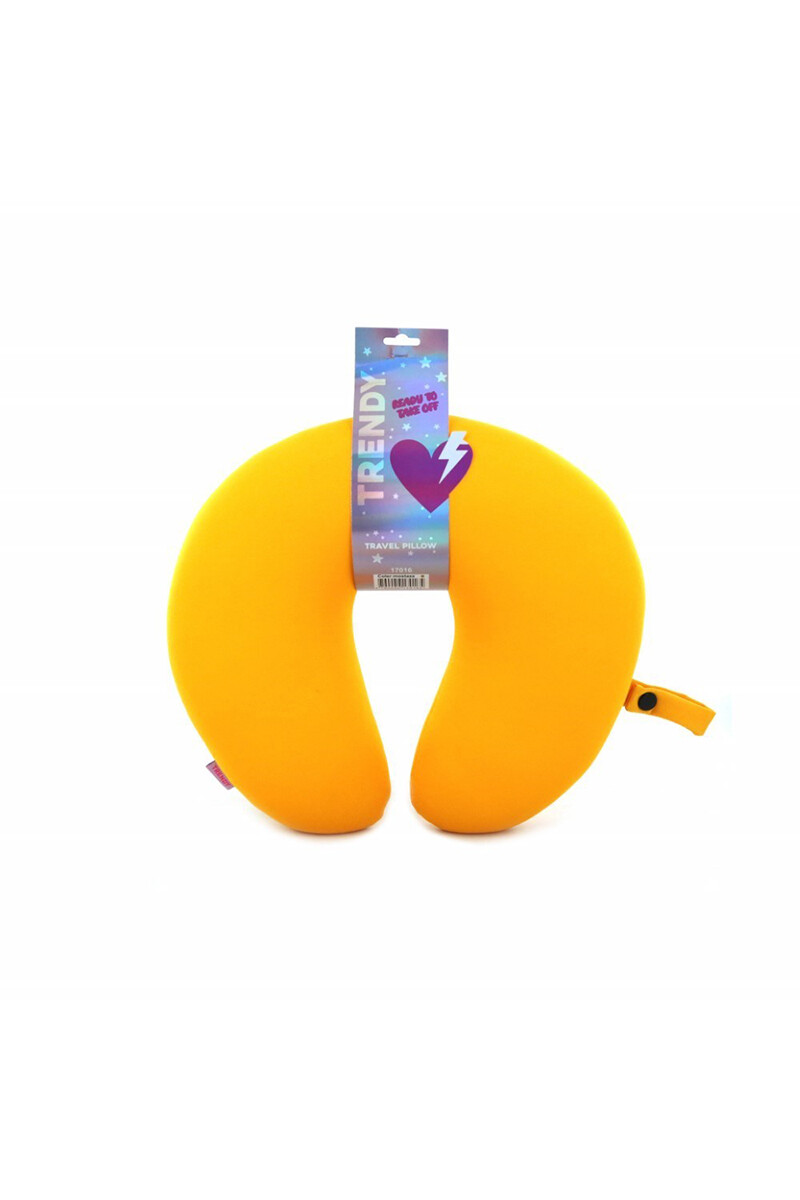 Almohada de viaje Trendy Amarillo