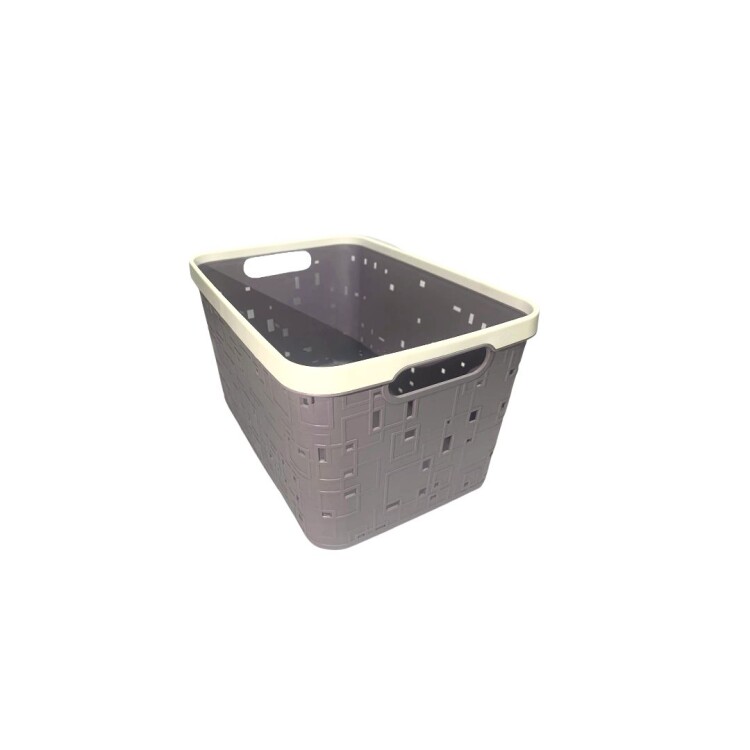 CESTO CANASTO ORGANIZADOR CALADO 31,2X21,5X17,7CM CESTO CANASTO ORGANIZADOR CALADO 31,2X21,5X17,7CM