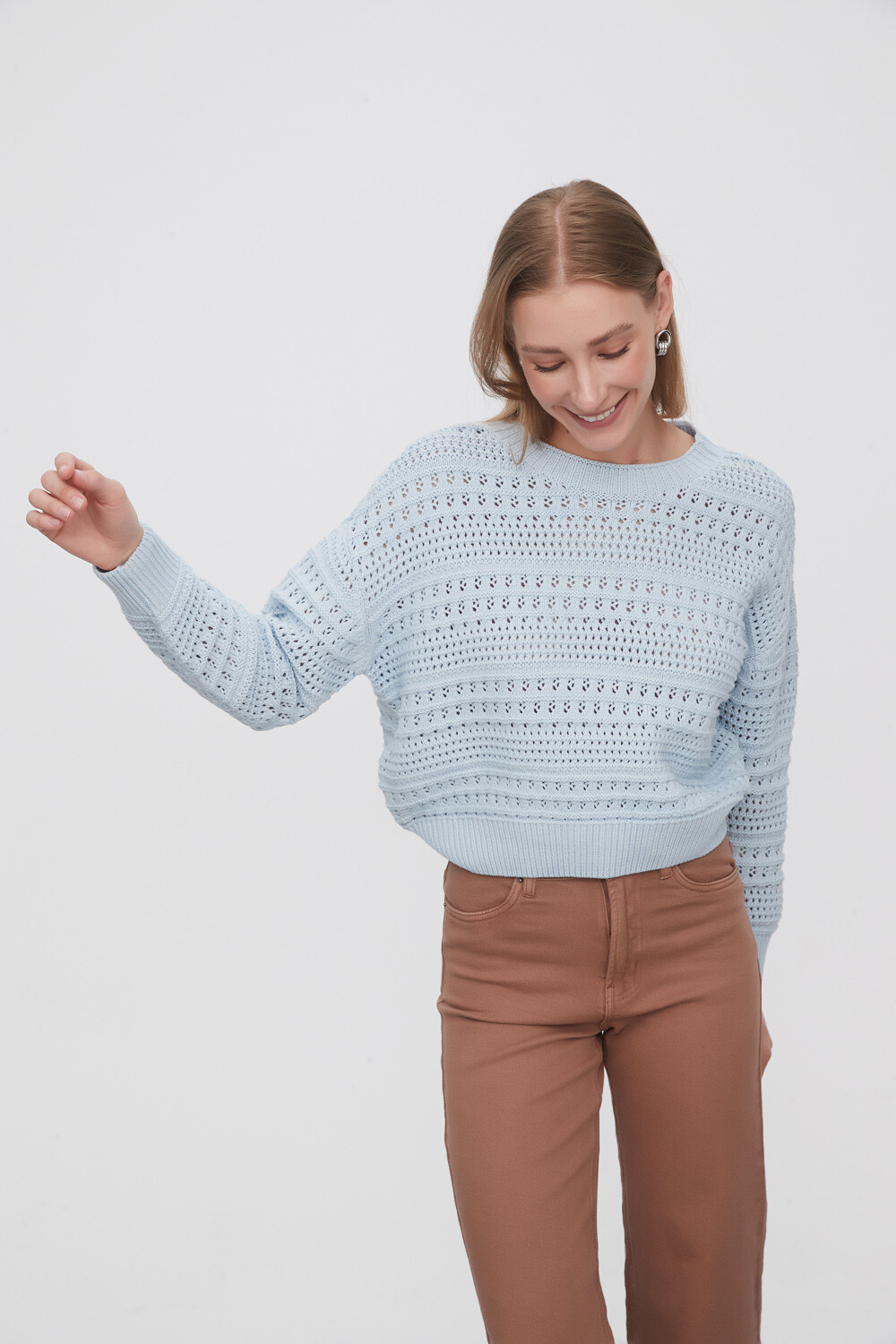 Sweater Nilla Celeste Claro