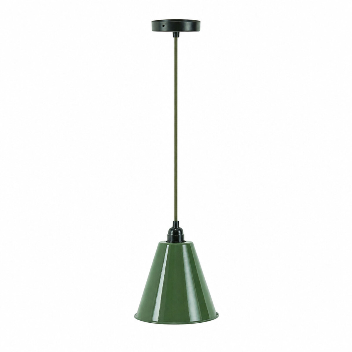 LÁMPARA DE TECHO - METAL VERDE 36740 