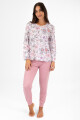 Pijama flow flower Lila