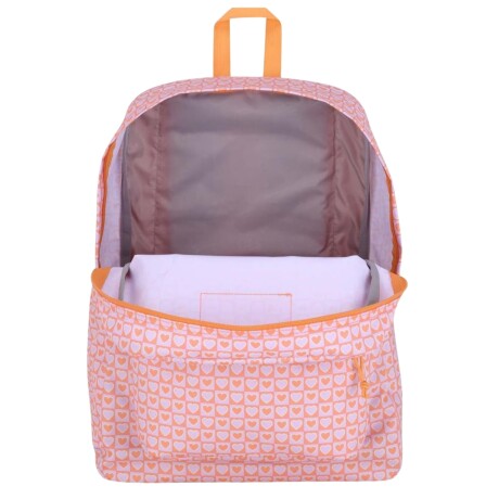 Mochila Superbreak Jansport Hyped Hearts Pink