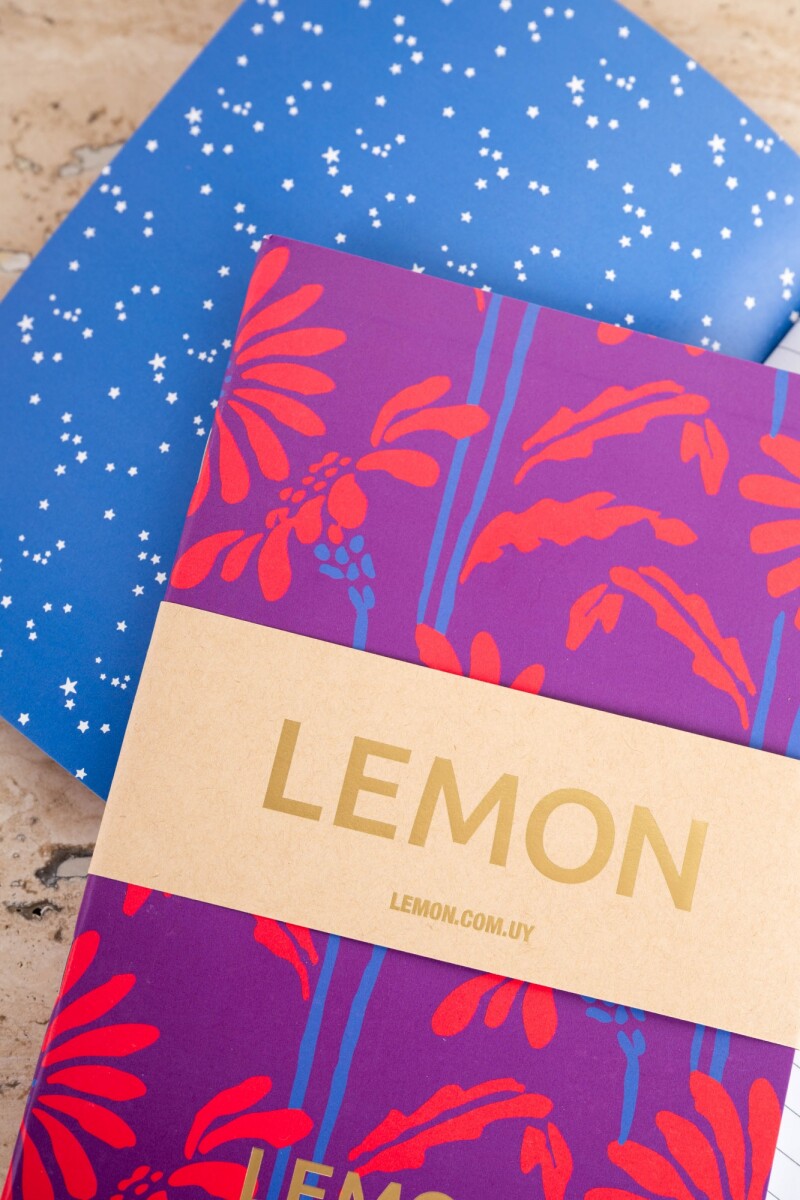 Notebook Print Flores Magenta