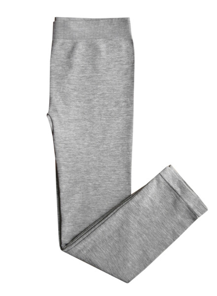 Legging sin costura infantil Gris melange