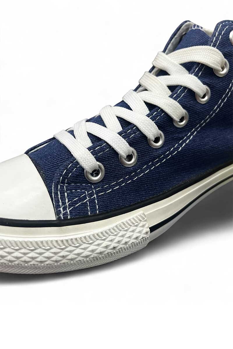 BOTA DEPORTIVA MEDIO BASKET LONA ADULTO Azul