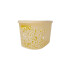 OUTLET Canasto Organizador c/tapa 25x18x14cm Outlet Canasto Organizador C/tapa 25x18x14cm