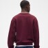 CORP LOGO CREW TUSCAN RED