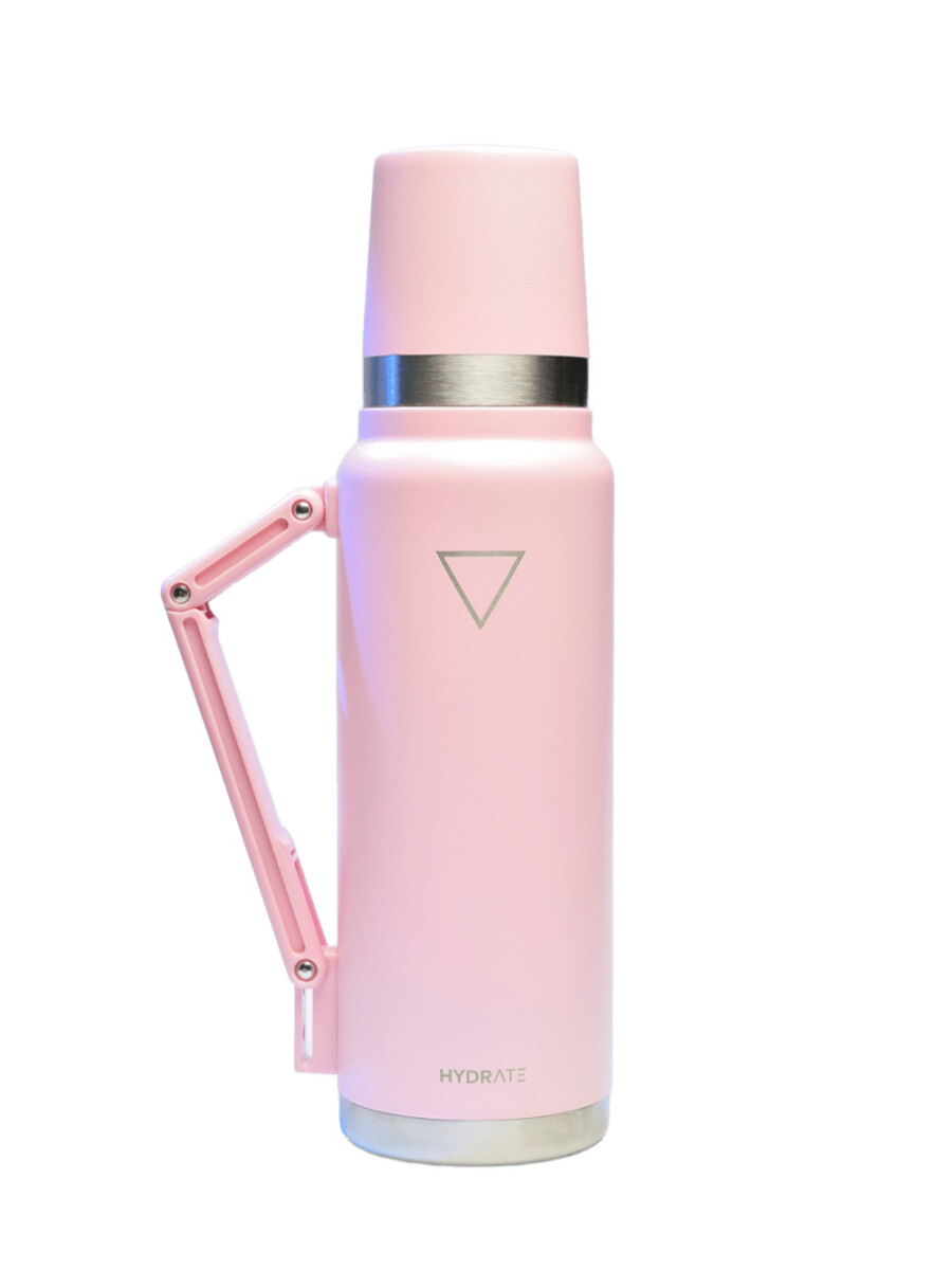TERMO HYDRATE 1200ML - ROSA PASTEL 