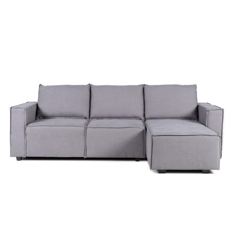 Rinconera Urban - Tela Microfibra - Chaise derecho 12060 (Cemento)
