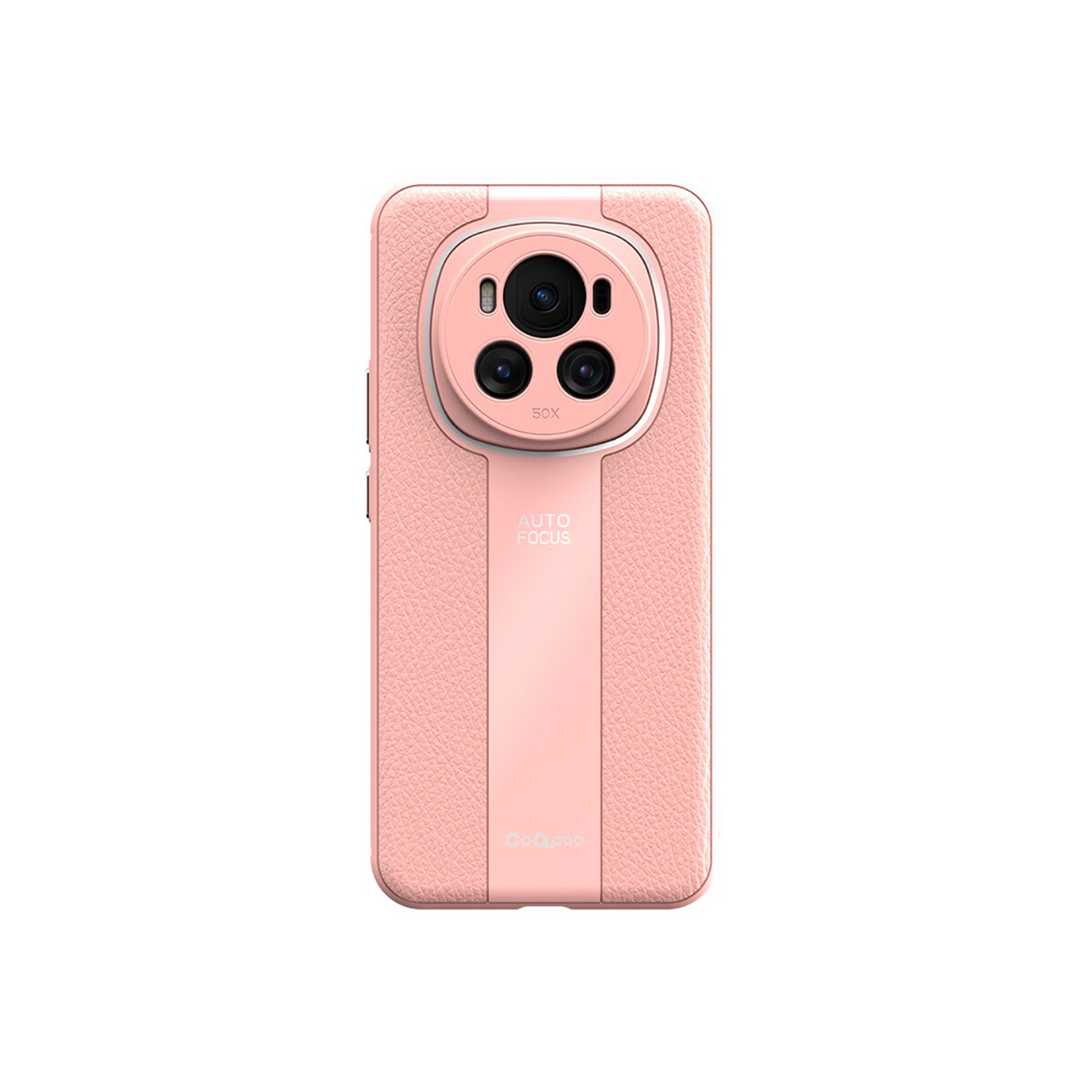 Protector para Honor Magic6 Pro diseño cuero color rosa 