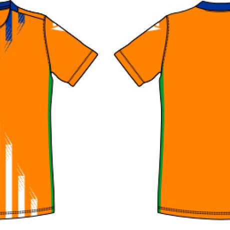 Camiseta Enfoque Fútbol/Handball Masculino Naranja Camiseta Enfoque Fútbol/Handball Masculino Naranja