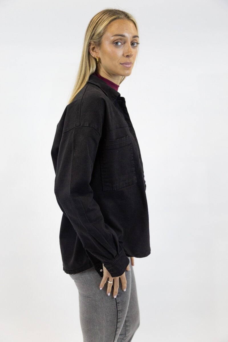 Camisa cuba Negro
