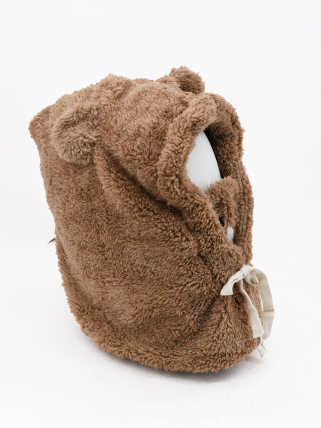 PASAMONTAÑA INFANTIL MARRON