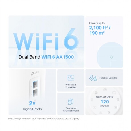 Router Repetidor De WiFi TP-LINK Deco X10 AX1500 WiFi 6 Pack X 2 Router Repetidor De WiFi TP-LINK Deco X10 AX1500 WiFi 6 Pack X 2