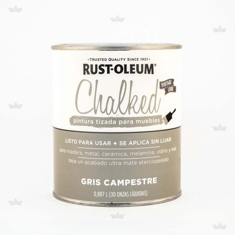 RUST OLEUM BROCHABLE GRIS CAMPESTRE 0.887LT RUST OLEUM BROCHABLE GRIS CAMPESTRE 0.887LT