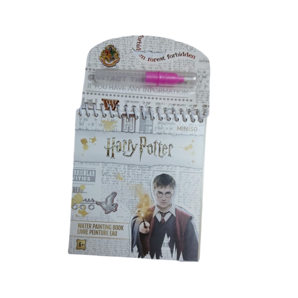 Libro acuarelable Harry Potter 