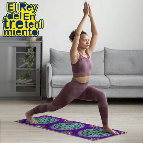 Colchoneta Yogamat Estampada Pilates, Yoga, Fitness Modelo 2
