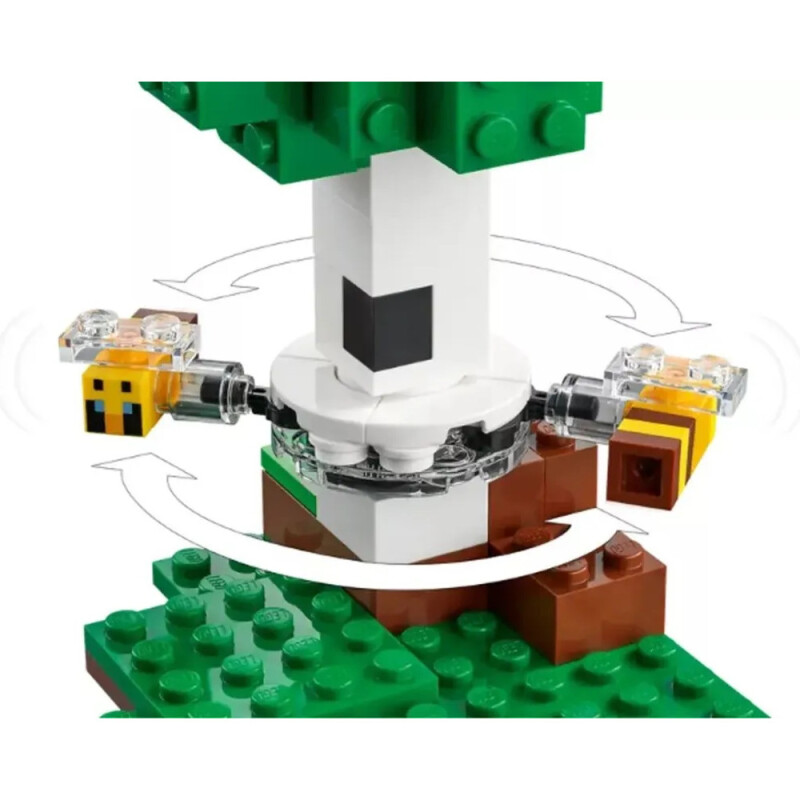 Lego Minecraft El Panal De Abejas + Mesa Crafteo Miel Lego Minecraft El Panal De Abejas + Mesa Crafteo Miel