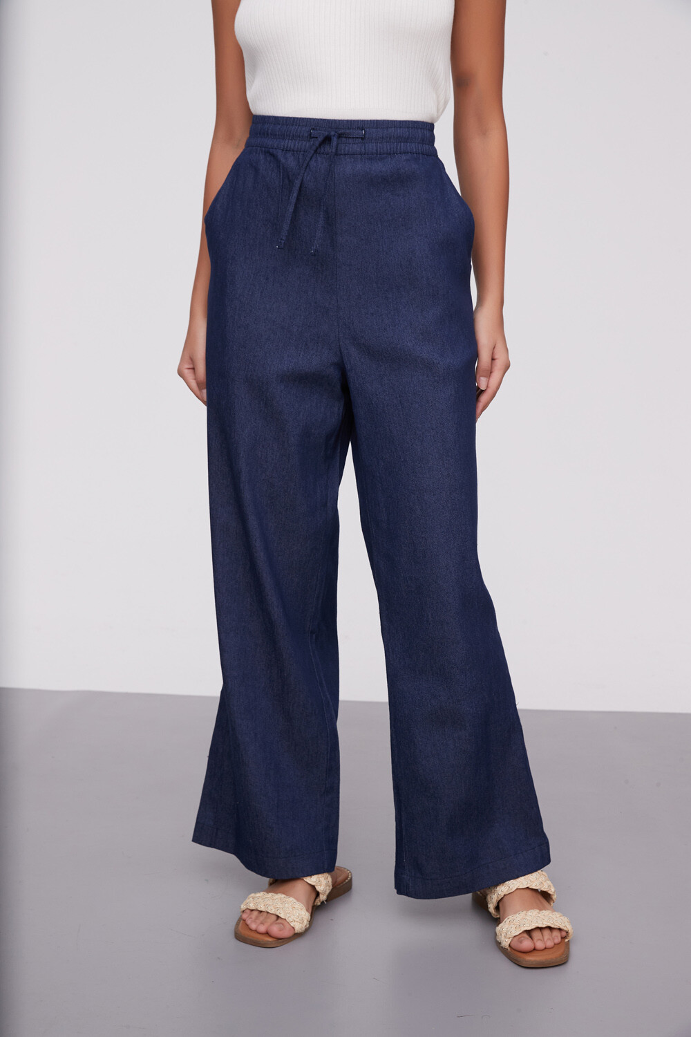 Pantalon Loriza Azul Medio