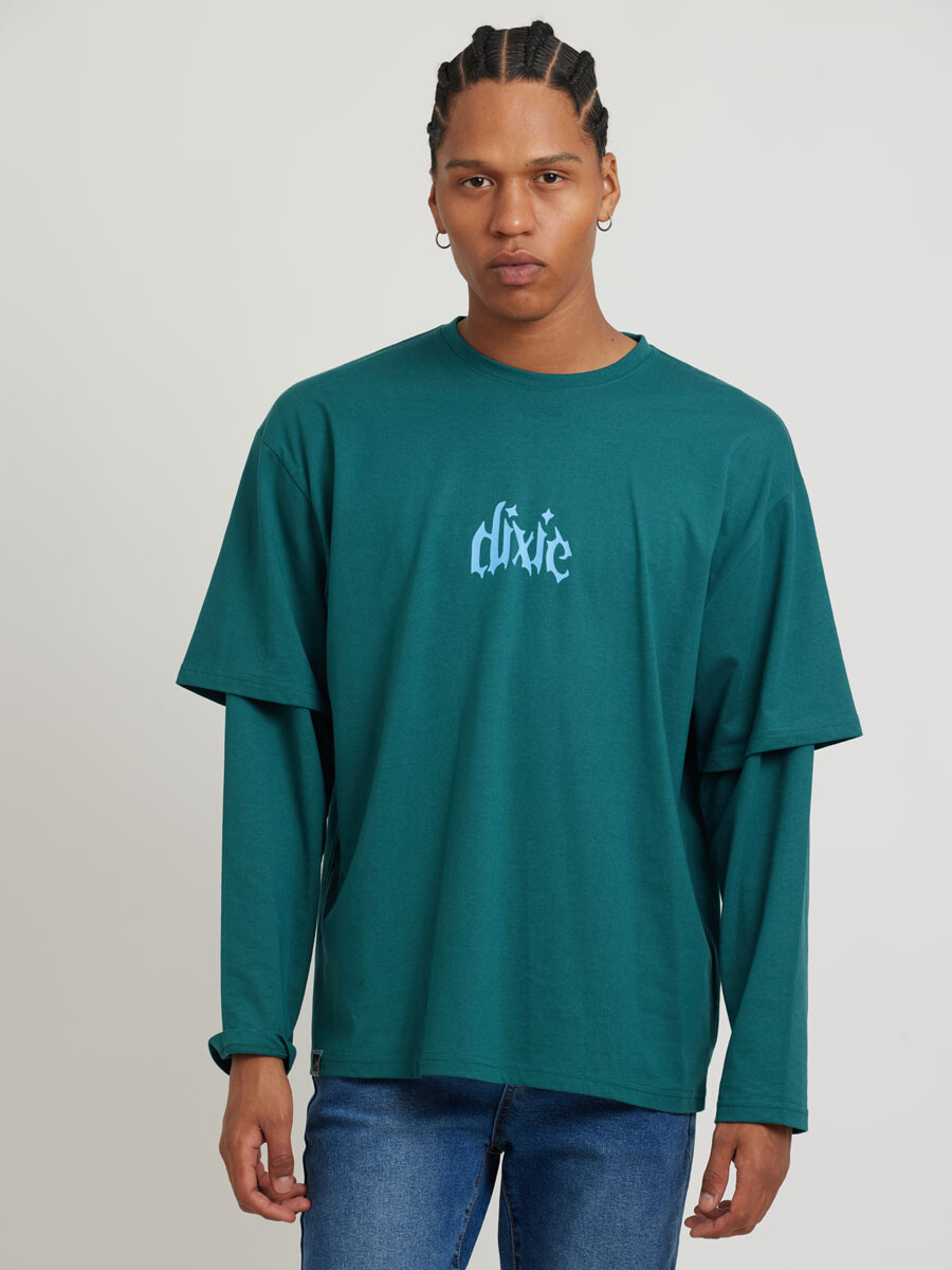 T-SHIRT M/L COSIMA DIXIE - Verde 