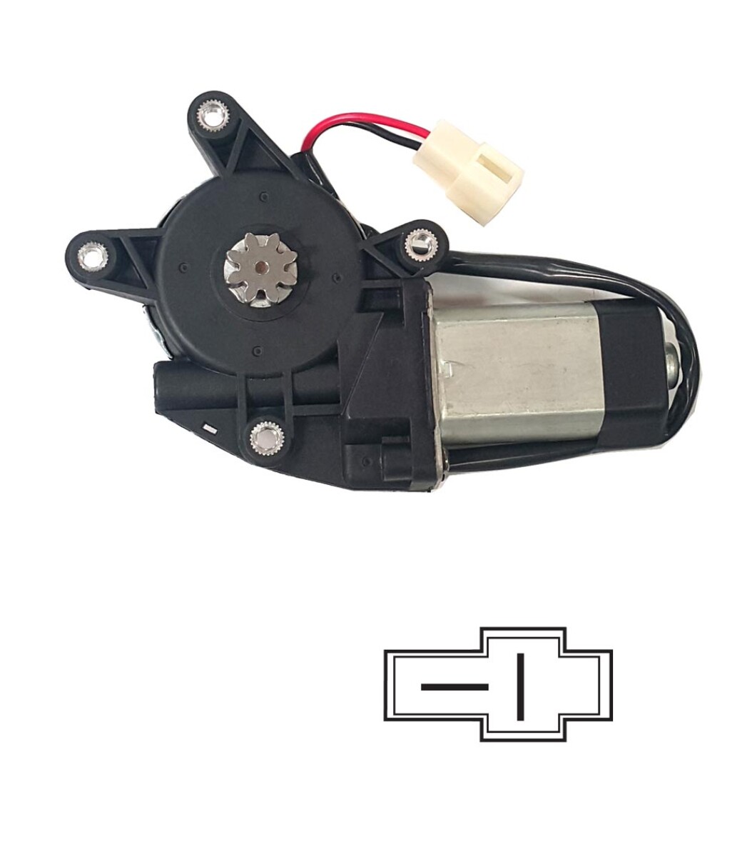 MAQUINA LEVANTA CRISTAL - MOTOR ALZA CRISTAL UNIVERSAL DER 12V 20W 2T - 