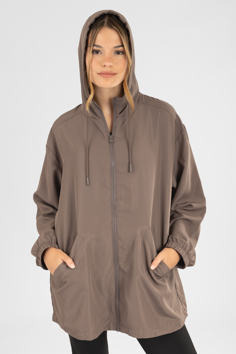 Campera chocolate Marron