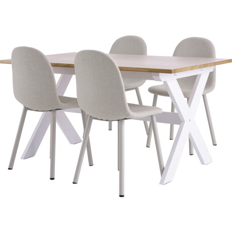 Silla De Comedor Ejstrup Beige