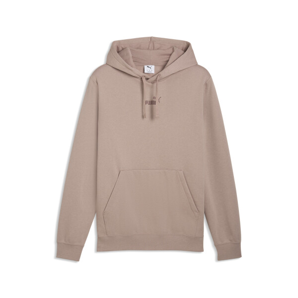 Hoddie PUMA ESS Small Nº1 Logo center. FL Hombre 692914 88 Rosa Viejo