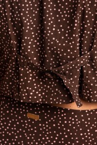 Top Lunares Marron