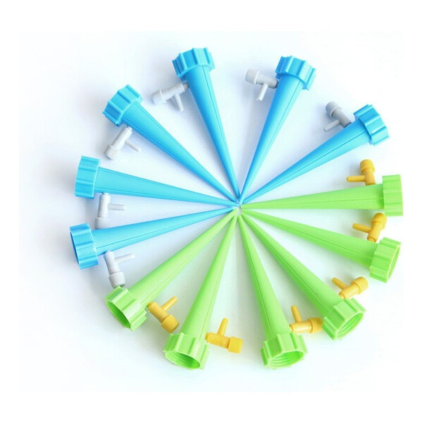 Tapa Botella Auto Riego Goteo Macetas Plantas Viaje X6 Variante Color Azul