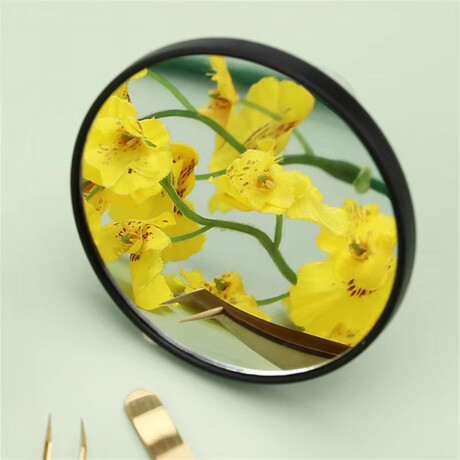 Espejo magnético con aumento x10 - 14cm Negro