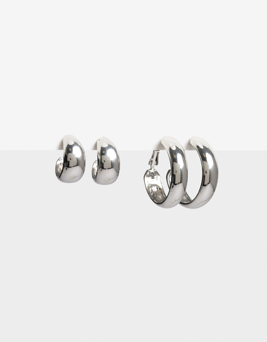 Set De Argollas Bold 