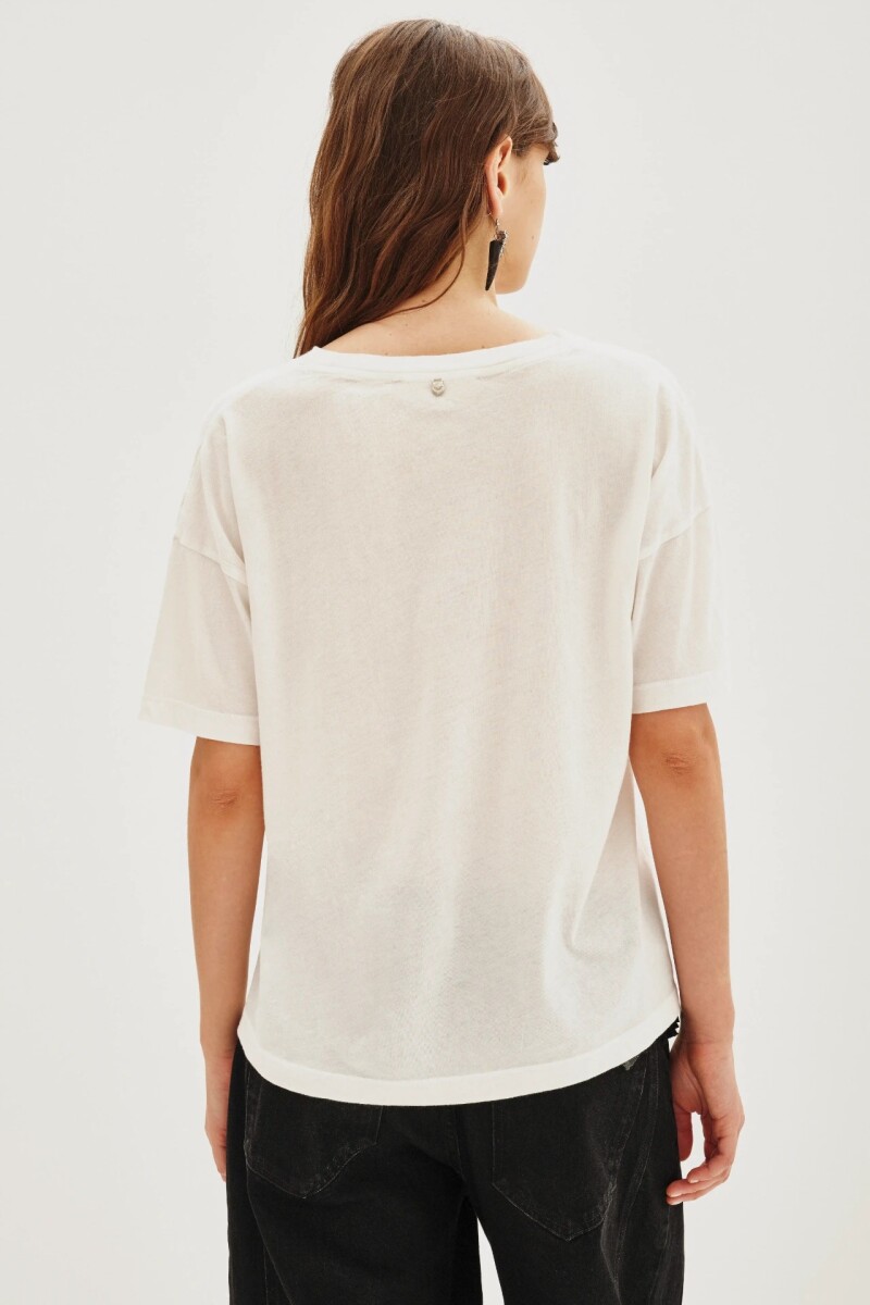 Remera Vinyl Crudo