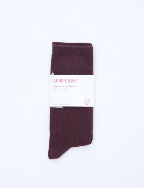 Medias Setar Bordo