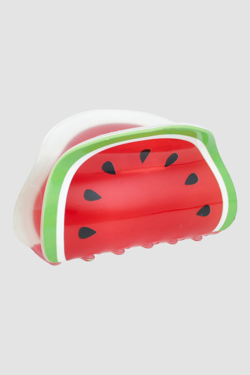Broche de pelo sandia Rojo