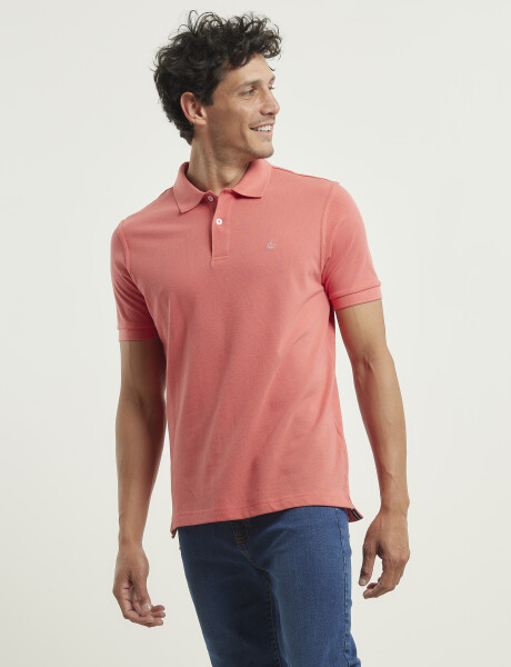 Remera Piqué Navigator Coral
