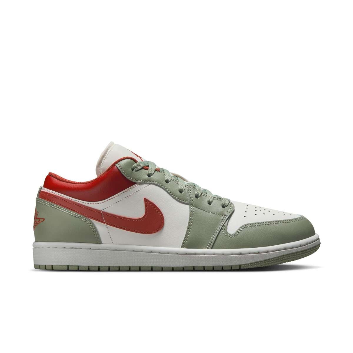 Championes Air Jordan 1 Bajo de Hombre - verde 