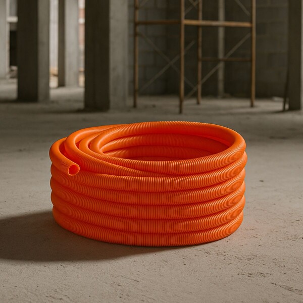 CAÑO CORRUGADO NARANJA 20MM NEIGARSAN X ROLLO 50MTRS Caño Corrugado Naranja 20mm Neigarsan X Rollo 50mtrs