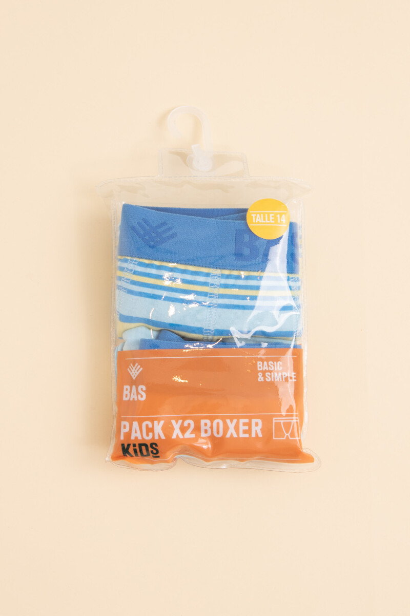 Boxer pack x2 Rayas