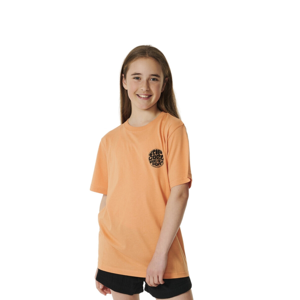 Remera Rip Curl Wetsuit Icon -Naranja 