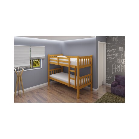 CUCHETA 1 PLAZA PINO-Y-MDF MARRON B102