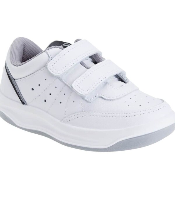 Calzado Deportivo Escolar Topper Blanco/gris