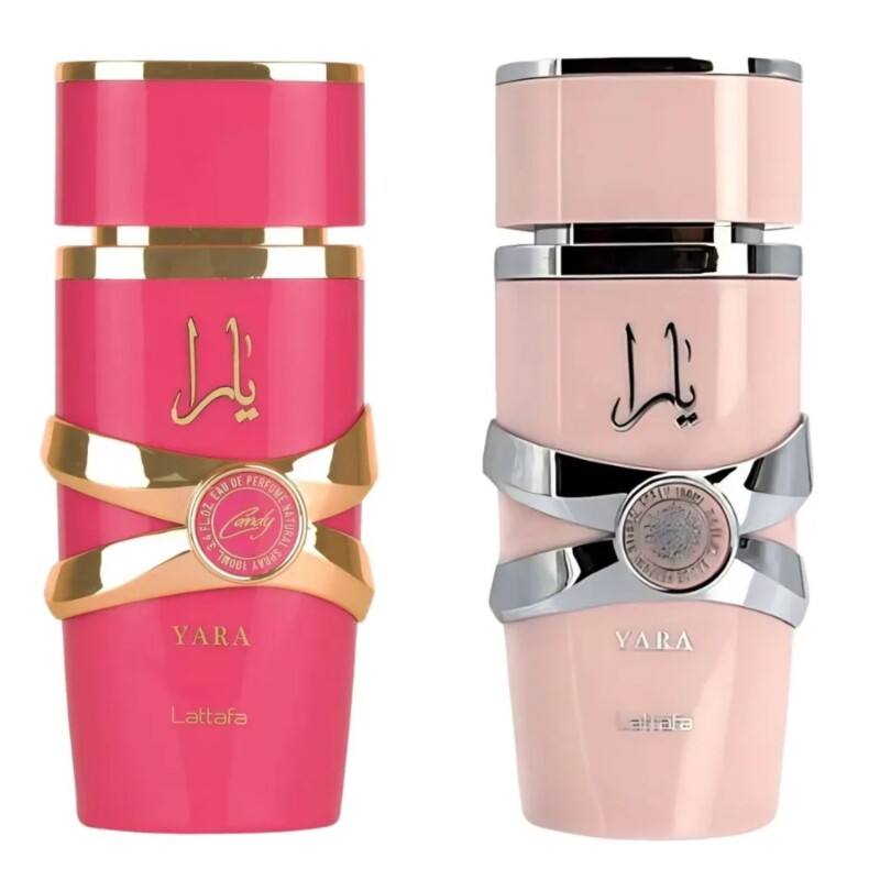 Set Perfume Lattafa Yara Candy EDP 100ml + Yara EDP 100ml Para Mujer Aroma Dulce Set Perfume Lattafa Yara Candy EDP 100ml + Yara EDP 100ml Para Mujer Aroma Dulce