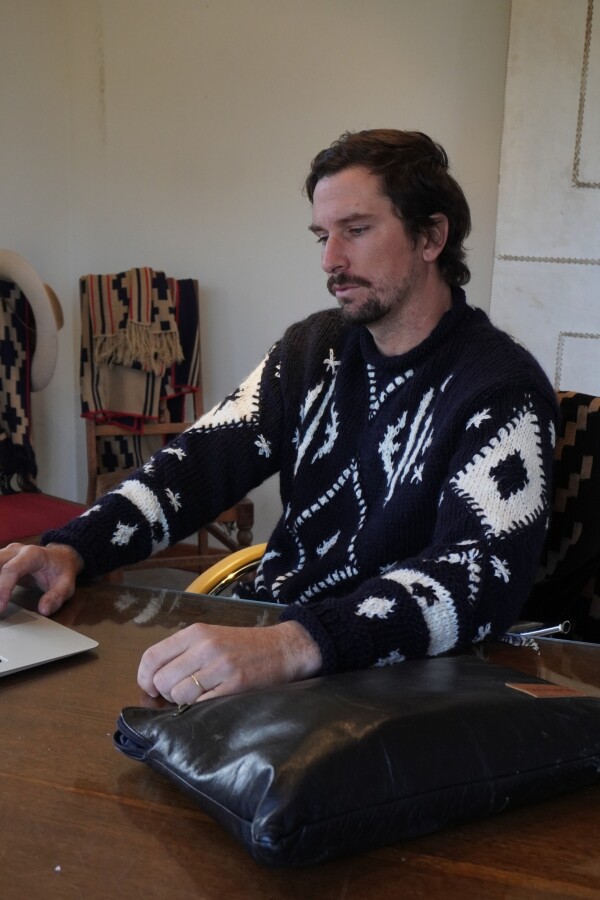 Sweater Gitano Lana Men Azul Marino