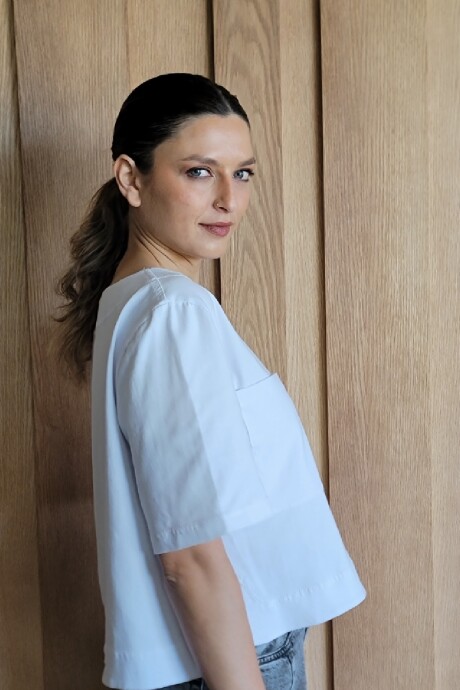 Remera Fresa Blanco