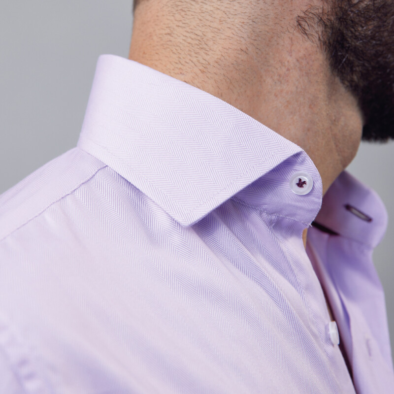 Camisa Luxury Lila espigada