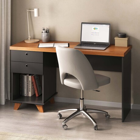 ESCRITORIO MDF MARRON SKY